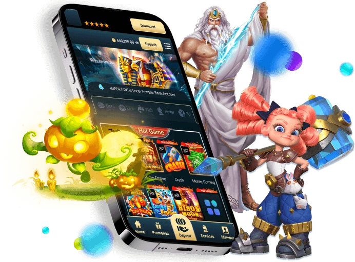 Trò chơi slot trên ứng dụng di động HK88